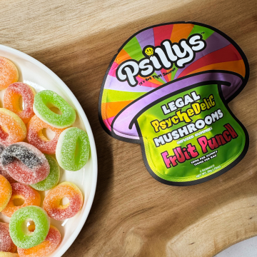 Gummies Psillys micro-dosés - Muscimol 30Mg