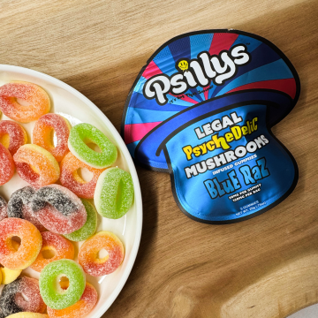 Gummies Psillys micro-dosés - Muscimol 30Mg