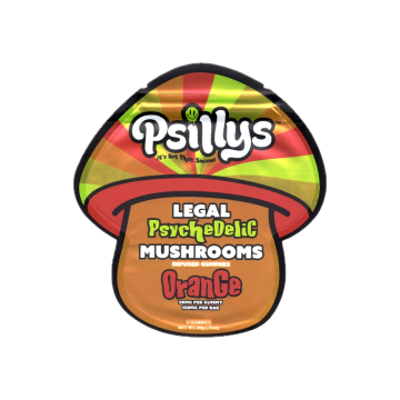 Gummies saveur Orange - Micro-dosés Muscimol 30 mg