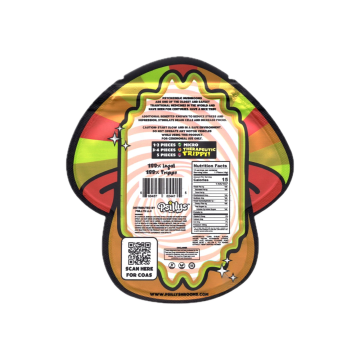 Gummies saveur Orange - Micro-dosés Muscimol 30 mg