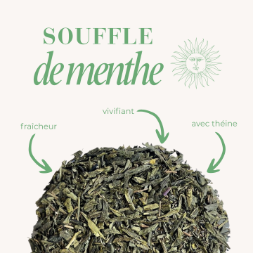 souffle de menthe thé relaxant CBD