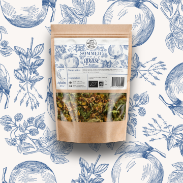 sommeil apaisé tisane au CBD