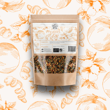 infusion jardin d'été agrumes CBD