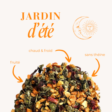 infusion jardin d'été agrumes CBD