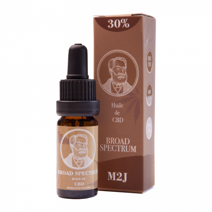 Huile de CBD Broad Spectrum Planterra - Chanvre 30%