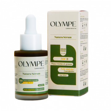 Olympe Serum Visage CBD - Beauté et cosmétique cannabis  et chanvre bio
