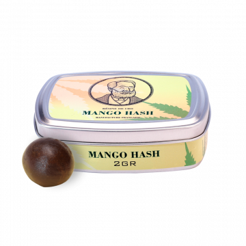 Résine Mango Hash - Mango kush shit - haschich CBD France M2J