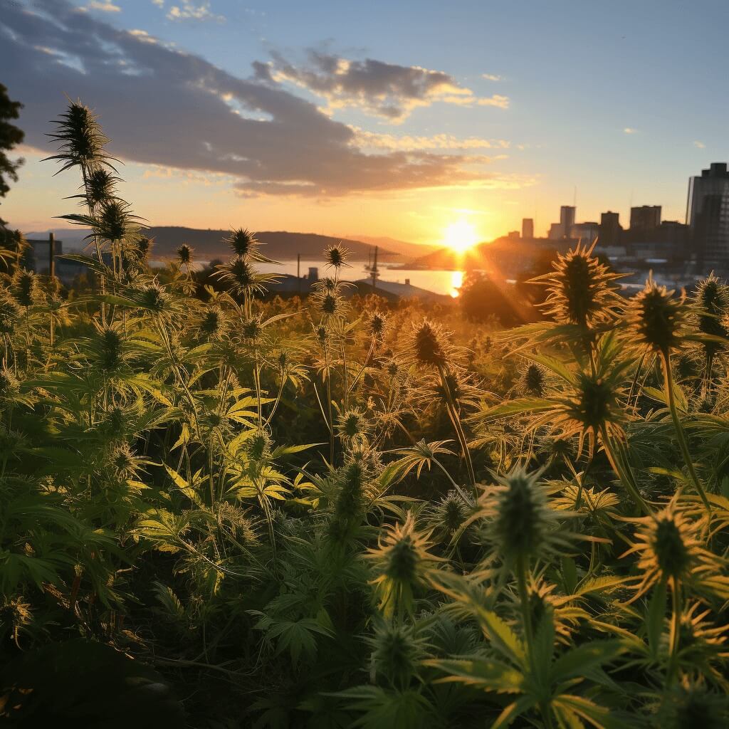 Fazexx Un champ de CBD