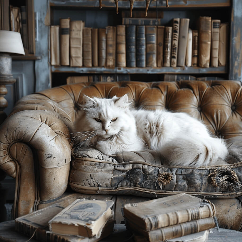 Fazexx Un chat blanc